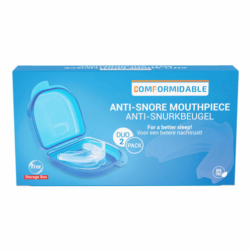 Vorderseite der Comformidable Anti-Schnarchschiene Verpackung