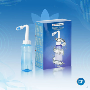 comformidable neusdouche fles met verpakking