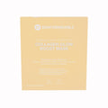 de voorkant van een gele verpakking van het Comformidable collagen glow boost mask uit de care collection