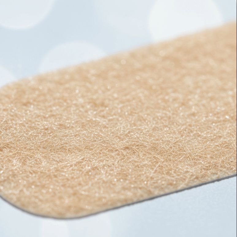 Hautfreundliche Faserstruktur