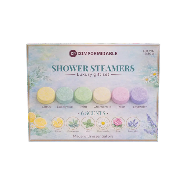 Comformidable Shower Steamers für Entspannung unter der Dusche