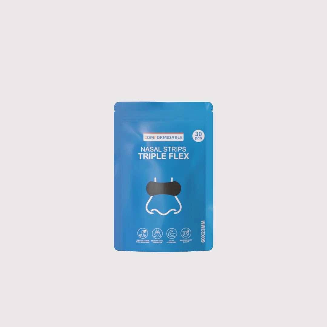 360 graden video van comformidable verpakking 'neusstrips Triple FLex'