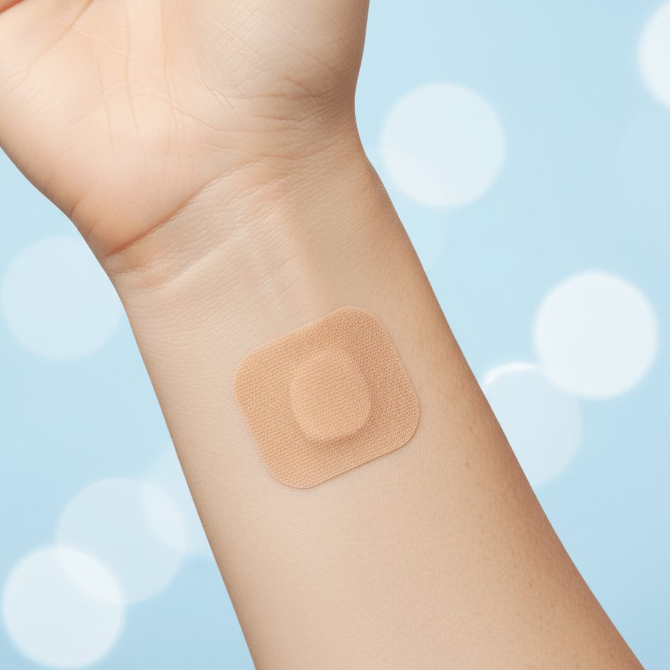 Einfach auf die Haut aufzutragen